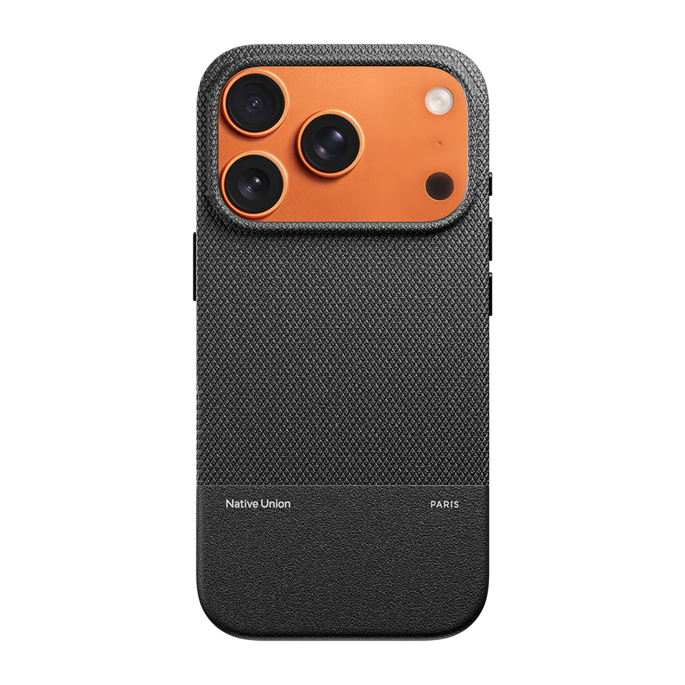 Apple iPhone 17 Pro Uyumlu Kılıf M-safe Şarj Özellikli Deri Dokulu Native Union RE Classic Serisi Kapak