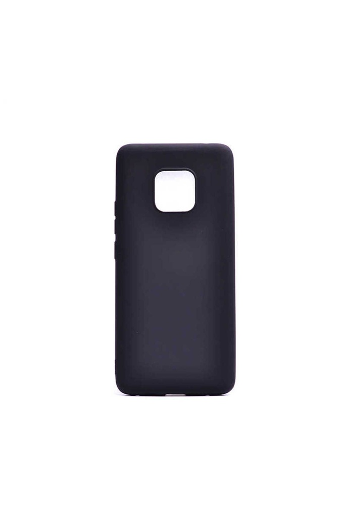[RNZ-TA15476] Huawei Mate 20 Pro Uyumlu Kılıf Zore Premier Silikon Kapak (Siyah)