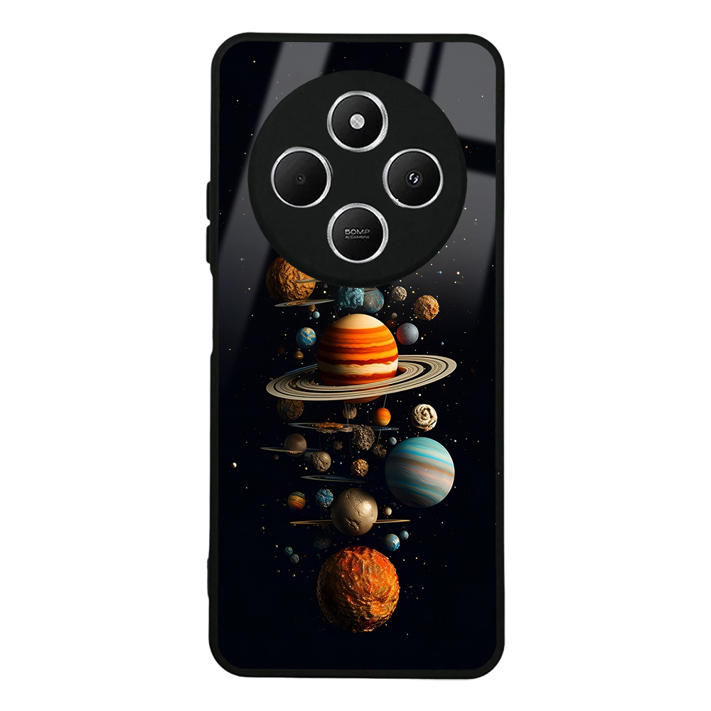 Xiaomi Redmi 14C 4G Uyumlu Kılıf Kamera Korumalı Desenli Zore Lusi Kapak