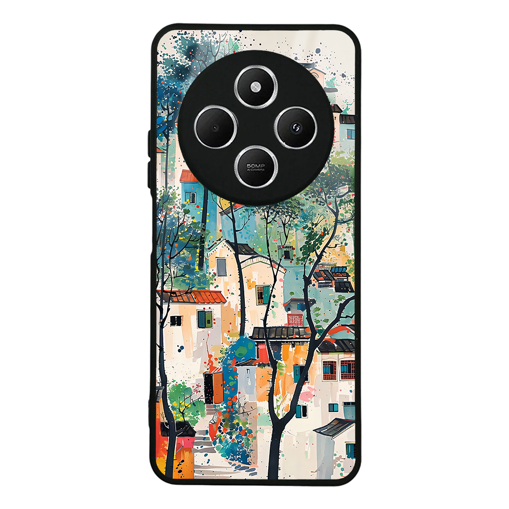 Xiaomi Redmi 14C 4G Uyumlu Kılıf Kamera Korumalı Desenli Zore Lusi Kapak