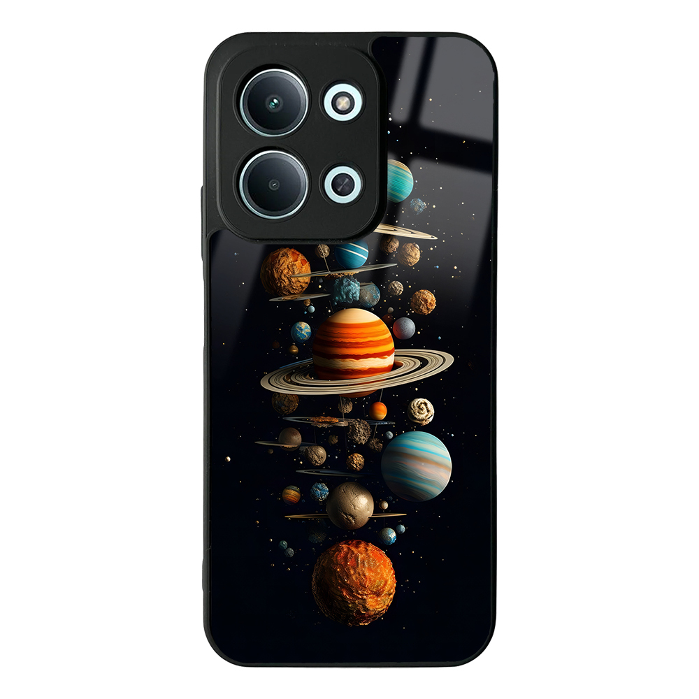 Xiaomi Redmi 15C Uyumlu Kılıf Kamera Korumalı Desenli Zore Lusi Kapak