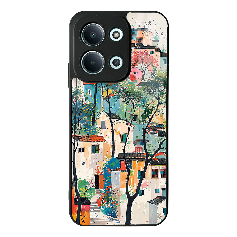 Xiaomi Redmi 15C Uyumlu Kılıf Kamera Korumalı Desenli Zore Lusi Kapak