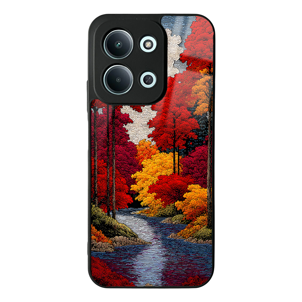 Xiaomi Redmi 15C Uyumlu Kılıf Kamera Korumalı Desenli Zore Lusi Kapak