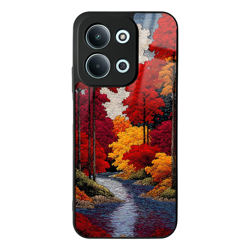 Xiaomi Redmi 15C Uyumlu Kılıf Kamera Korumalı Desenli Zore Lusi Kapak