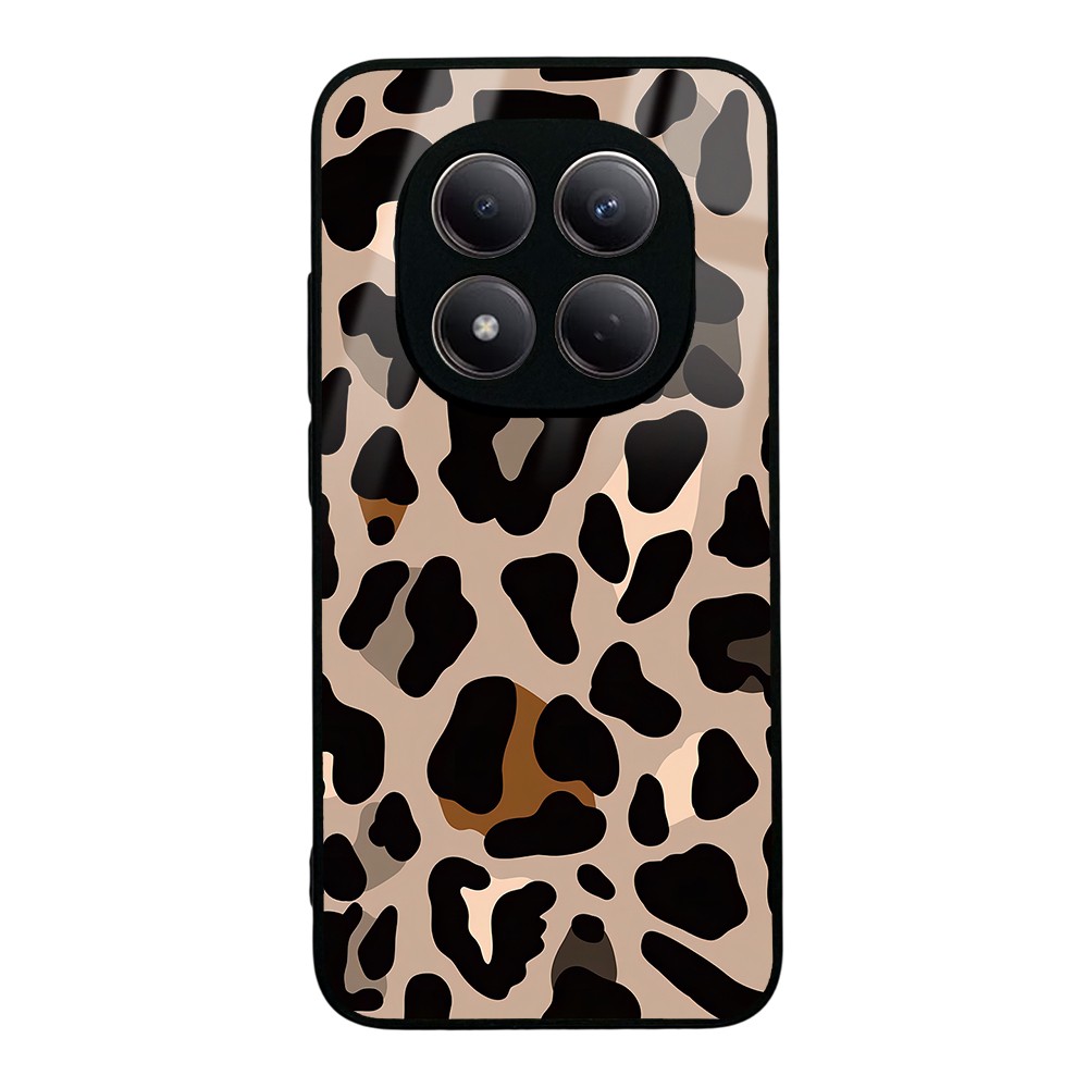 [RNZ-TA132300] Xiaomi Redmi Note 15 Pro 4G Uyumlu Kılıf Kamera Korumalı Desenli Zore Lusi Kapak (Leopar)