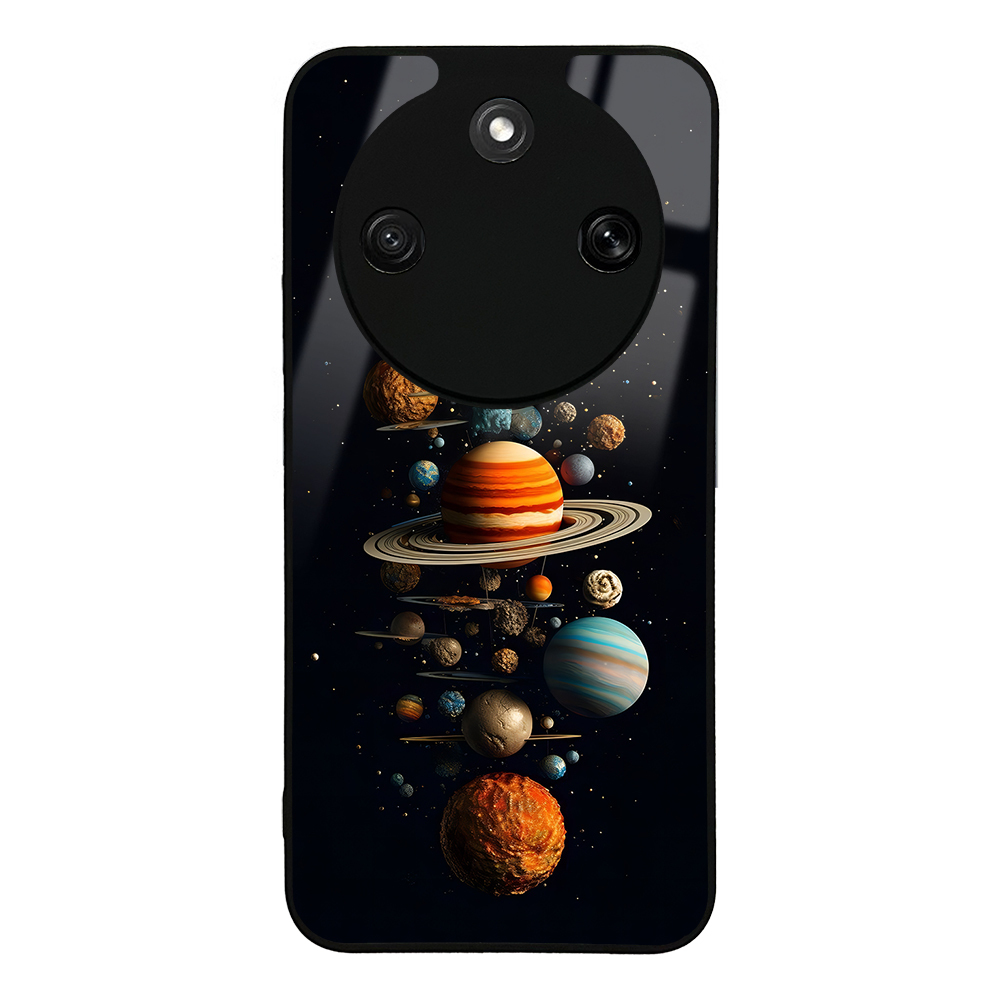 Honor Magic 8 Lite 5G Uyumlu Kılıf Kamera Korumalı Desenli Zore Lusi Kapak
