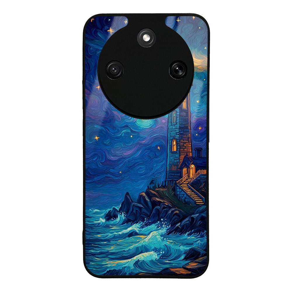 Honor Magic 8 Lite 5G Uyumlu Kılıf Kamera Korumalı Desenli Zore Lusi Kapak