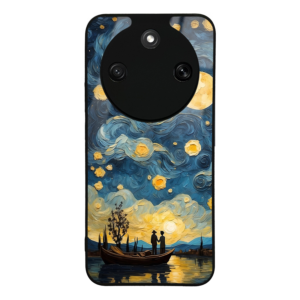 Honor Magic 8 Lite 5G Uyumlu Kılıf Kamera Korumalı Desenli Zore Lusi Kapak