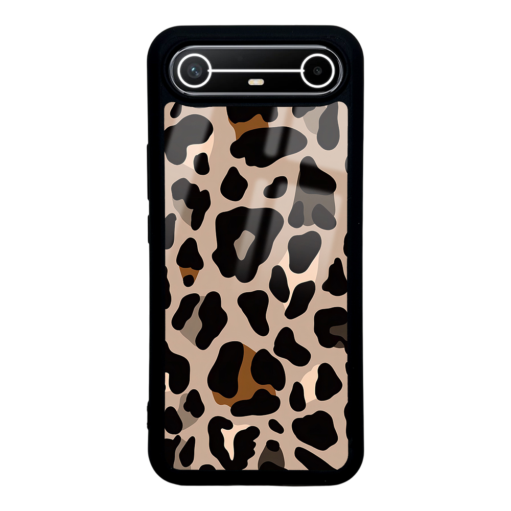 [RNZ-TA132335] Tecno Spark Slim 5G Kılıf Kamera Korumalı Desenli Zore Lusi Kapak (Leopar)