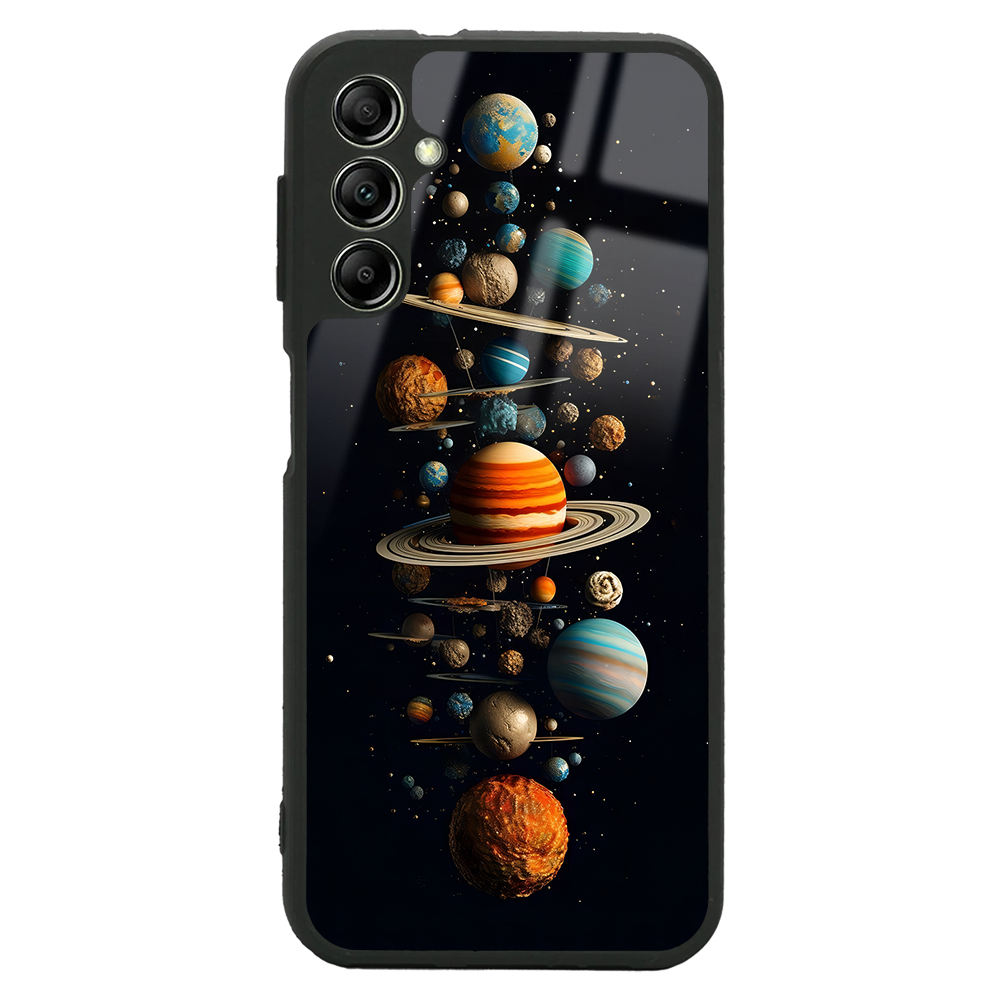 Samsung Galaxy A24 Uyumlu Kılıf Kamera Korumalı Desenli Zore Lusi Kapak