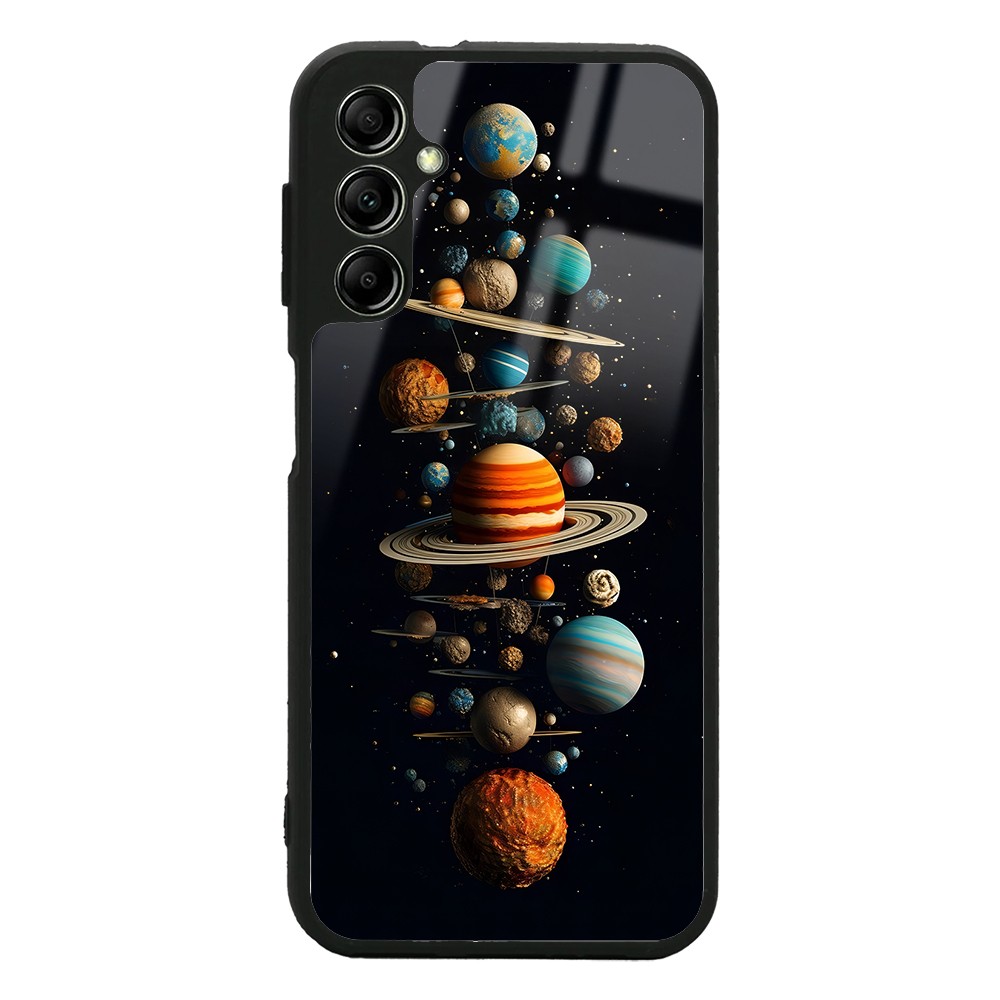 Samsung Galaxy A34 Uyumlu Kılıf Kamera Korumalı Desenli Zore Lusi Kapak