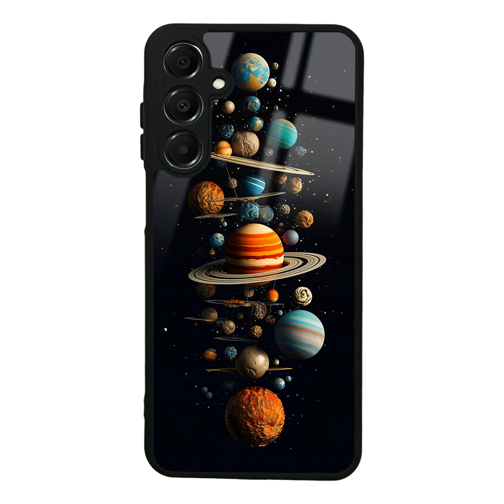 Samsung Galaxy A16 Uyumlu Kılıf Kamera Korumalı Desenli Zore Lusi Kapak