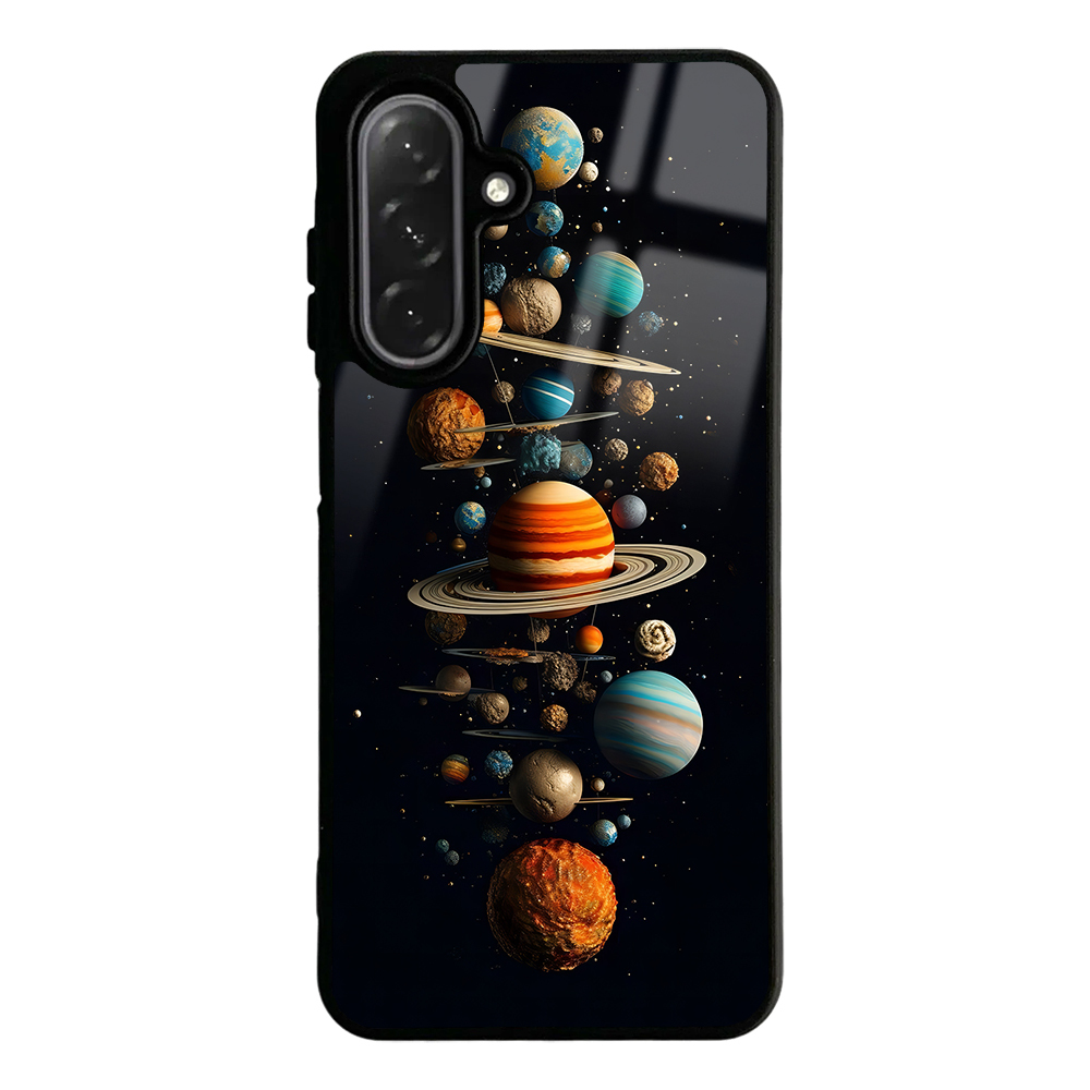 Samsung Galaxy A26 Uyumlu Kılıf Kamera Korumalı Desenli Zore Lusi Kapak