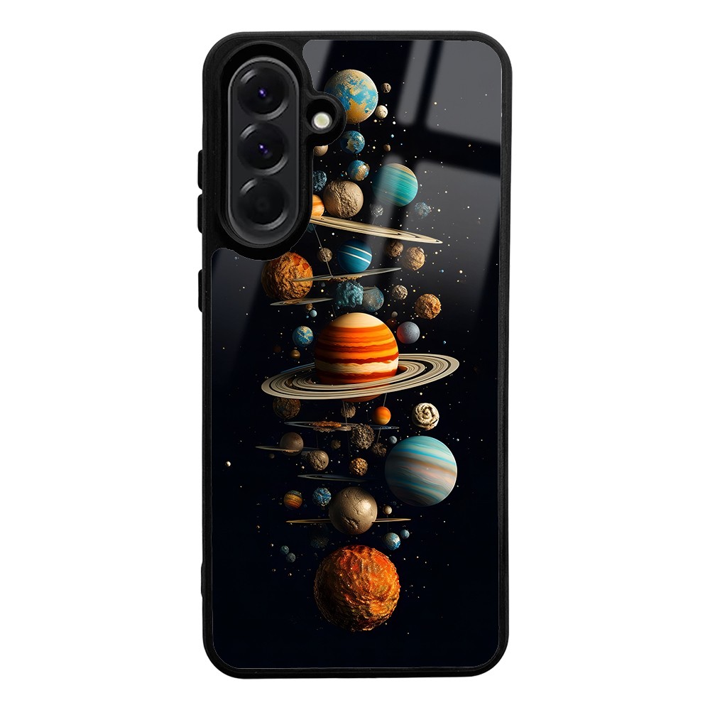 Samsung Galaxy A56 Uyumlu Kılıf Kamera Korumalı Desenli Zore Lusi Kapak