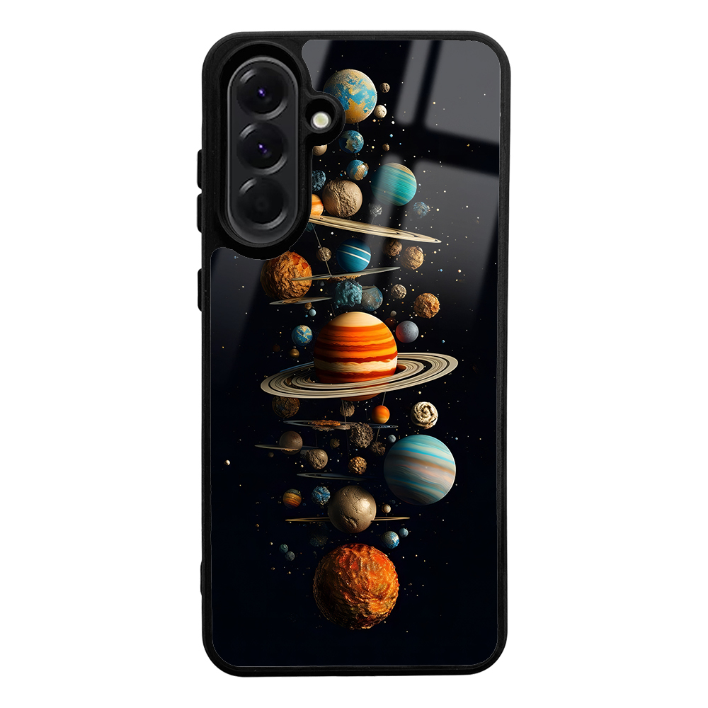 Samsung Galaxy A56 Uyumlu Kılıf Kamera Korumalı Desenli Zore Lusi Kapak