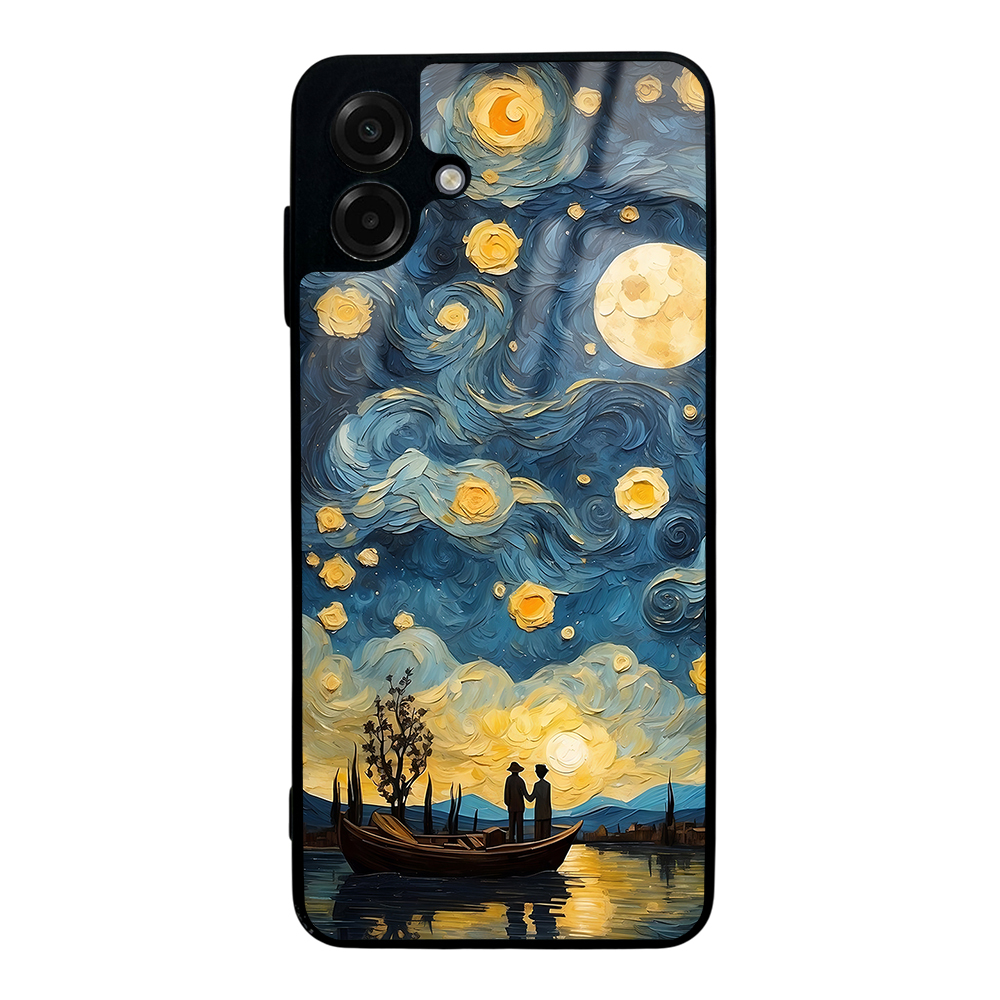 Samsung Galaxy A07 Uyumlu Kılıf Kamera Korumalı Desenli Zore Lusi Kapak