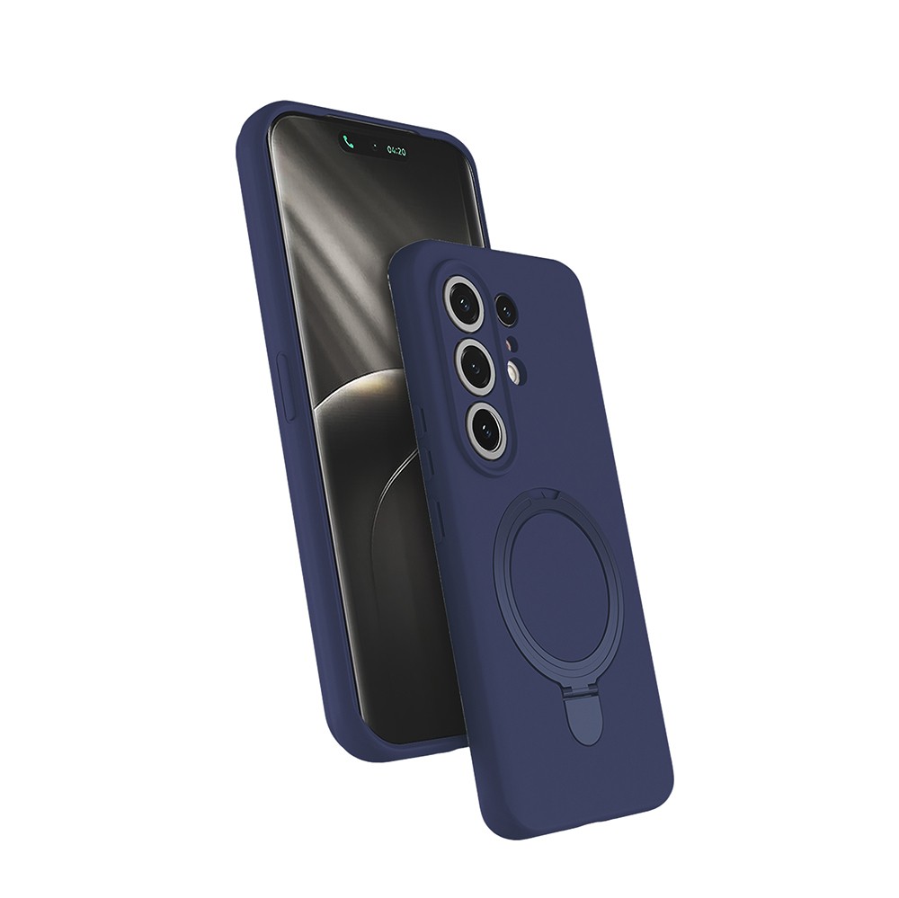 Tecno Camon 50 Pro Uyumlu Kılıf M-safe Şarj Özellikli Standlı Zore Samara Kapak