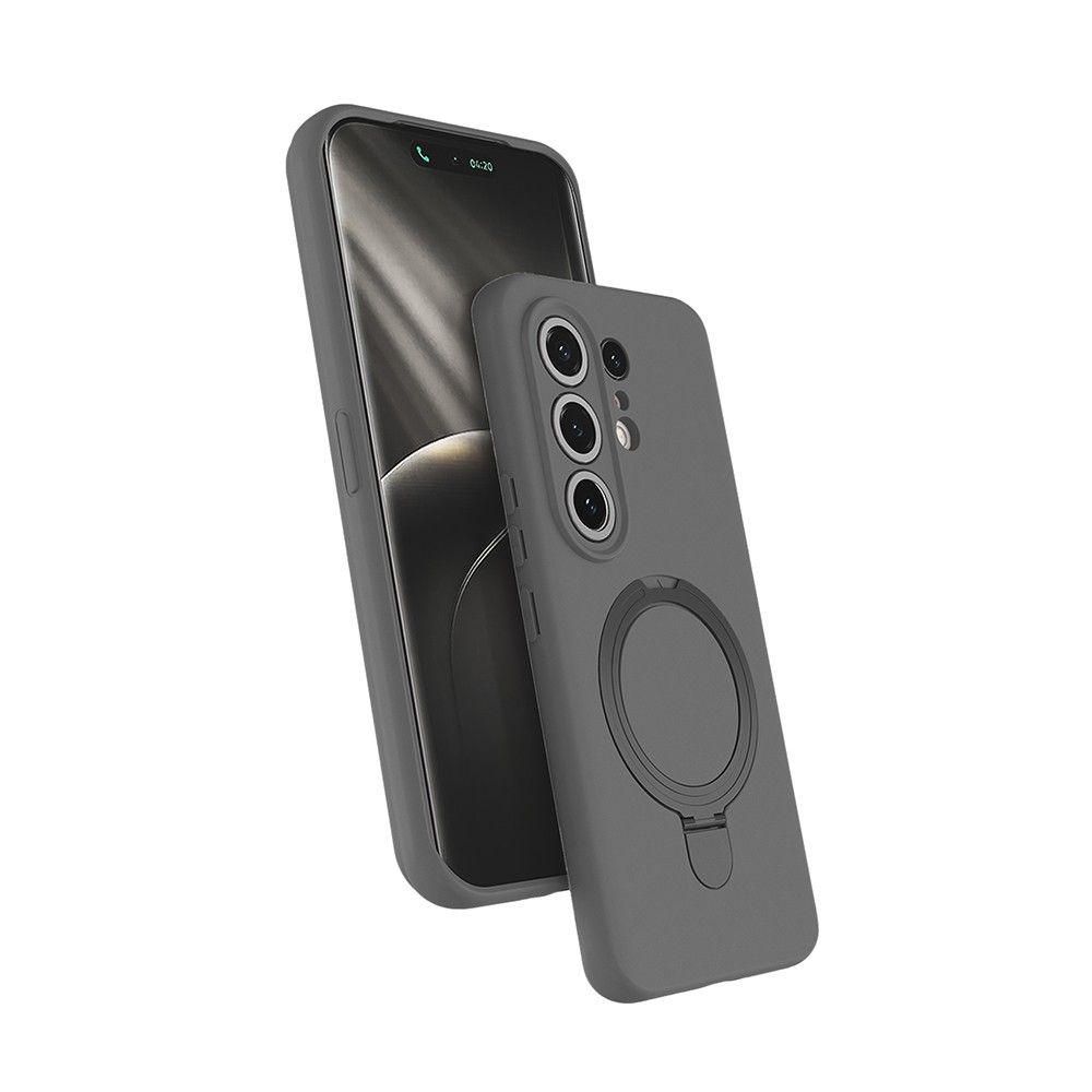 Tecno Camon 50 Pro Uyumlu Kılıf M-safe Şarj Özellikli Standlı Zore Samara Kapak