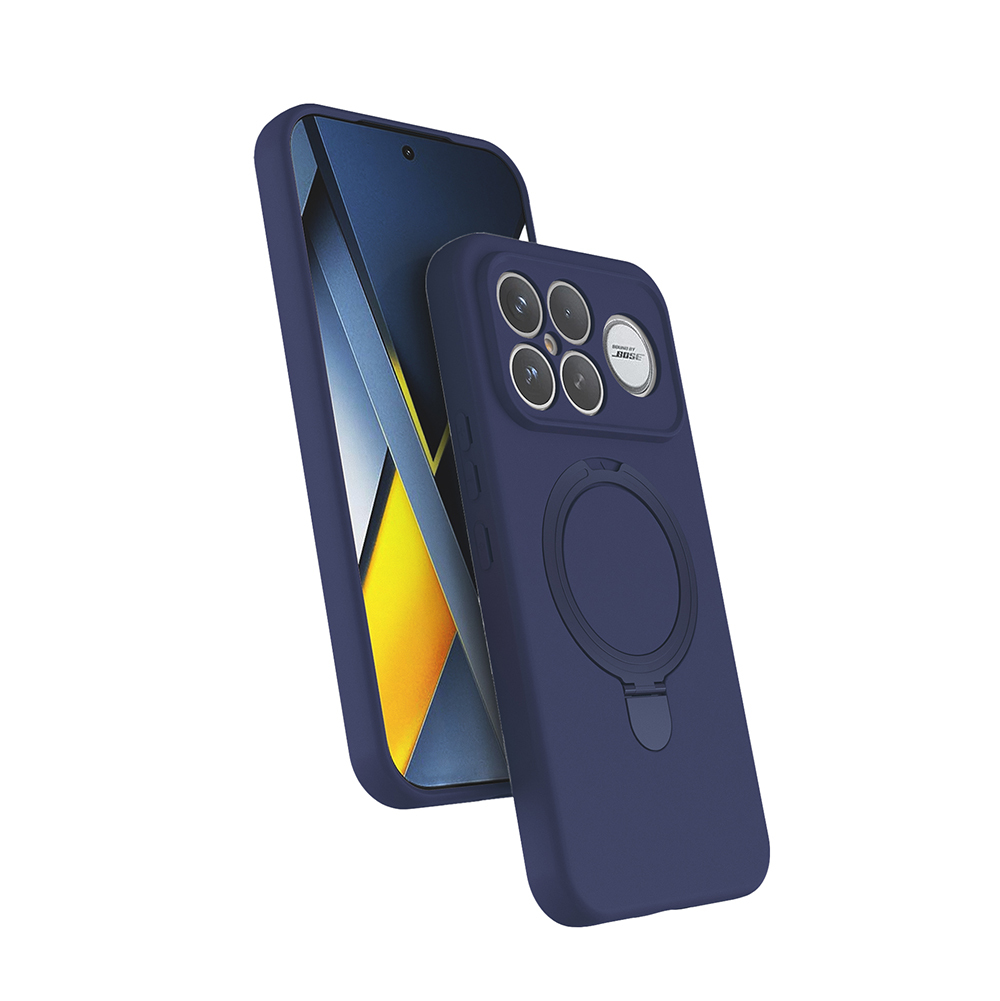 Xiaomi Poco F8 Ultra Uyumlu Kılıf M-safe Şarj Özellikli Standlı Zore Samara Kapak