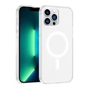 Apple iPhone 13 Pro Max Uyumlu Kılıf IC Çipli Zore Wireless Şarj Özellikli Şeffaf Orjin Kapak