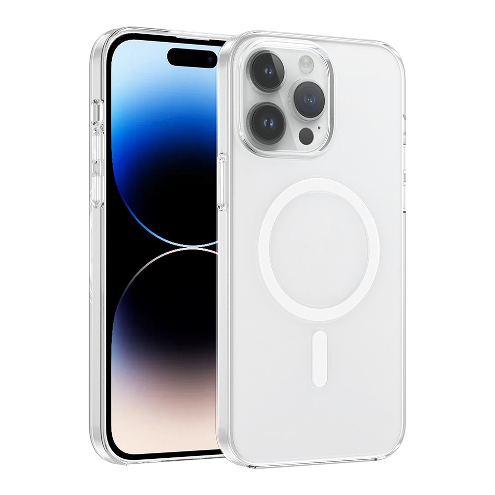 [RNZ-TA132492] Apple iPhone 14 Pro Max Uyumlu Kılıf IC Çipli Zore Wireless Şarj Özellikli Şeffaf Orjin Kapak