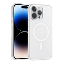 Apple iPhone 14 Pro Max Uyumlu Kılıf IC Çipli Zore Wireless Şarj Özellikli Şeffaf Orjin Kapak