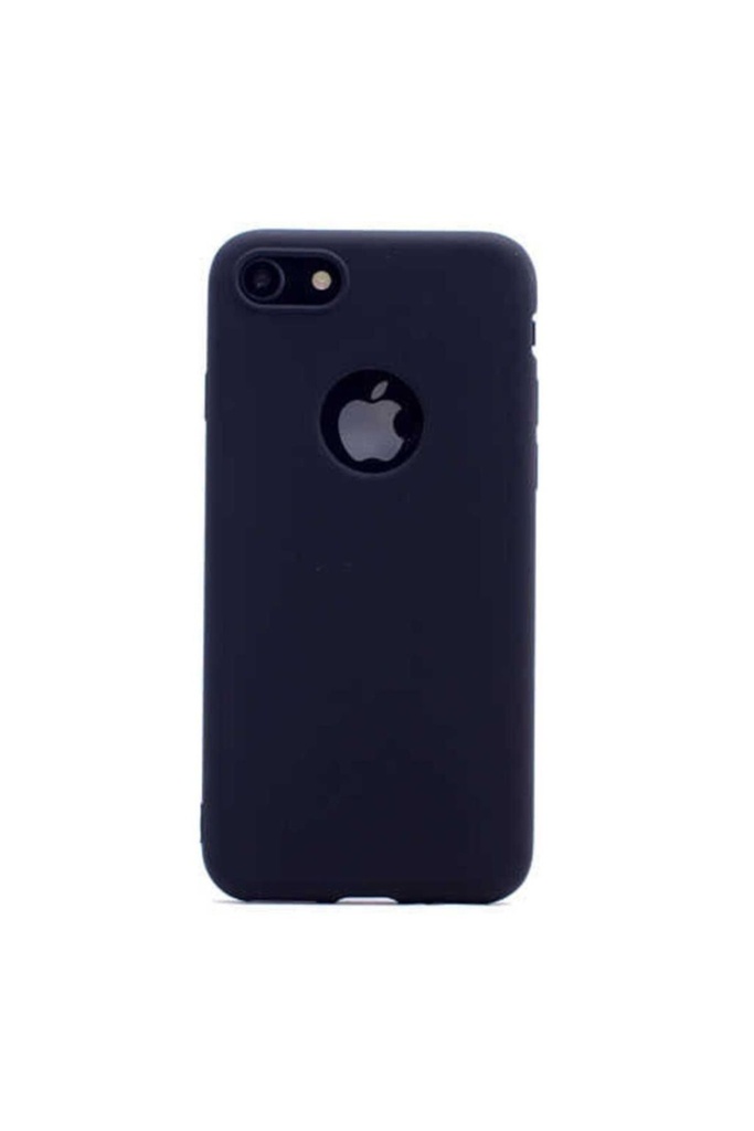 [RNZ-TA1224] Apple iPhone 8 Plus Uyumlu Kılıf Zore Premier Silikon Kapak (Siyah)
