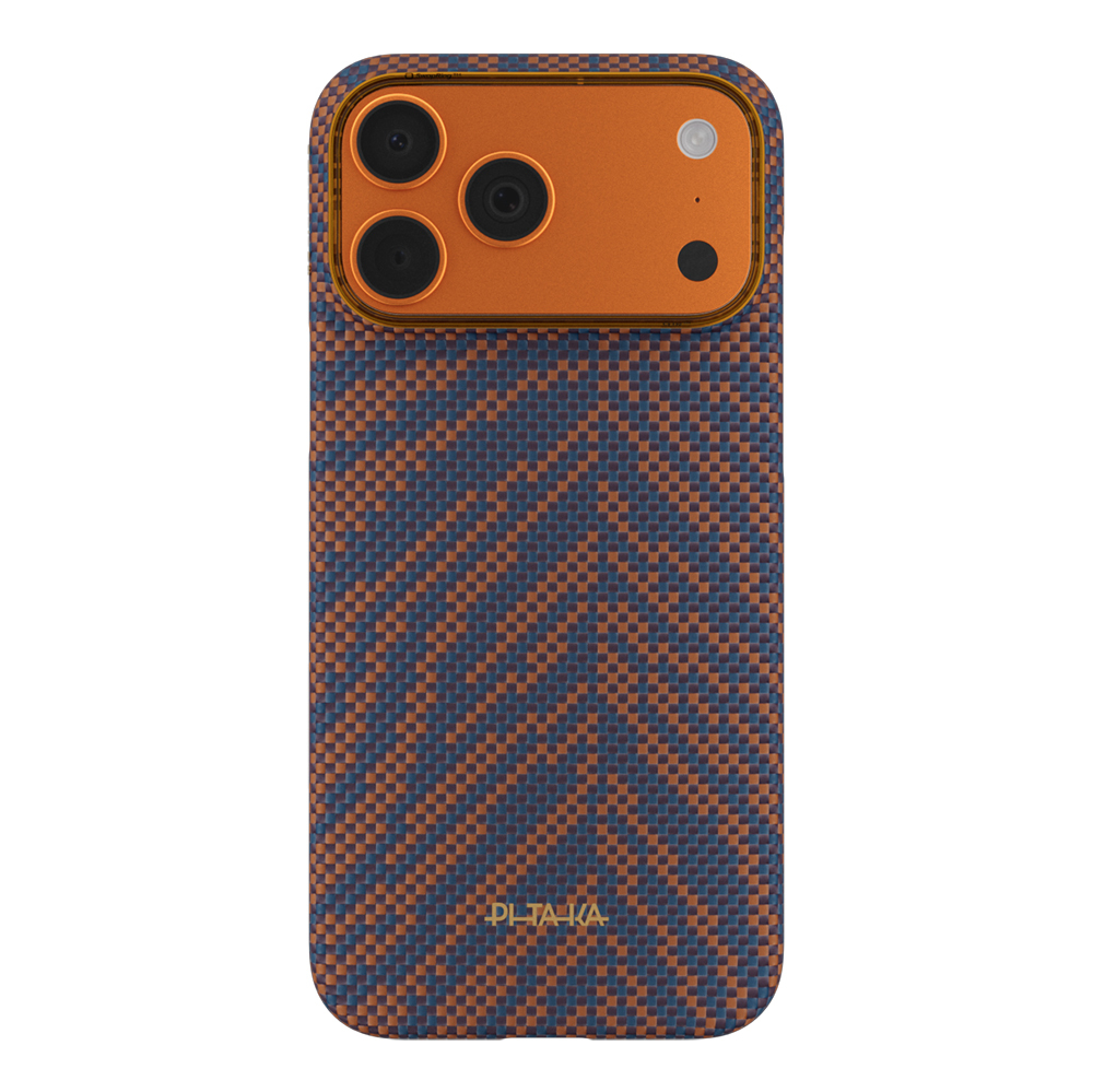 Apple iPhone 17 Pro Max Uyumlu Kılıf M-safe Şarj Özellikli Aramid Fiber Pitaka Breath of Veins Serisi Kapak