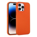 Apple iPhone 14 Pro Max Uyumlu Kılıf M-Safe Şarj Özellikli Kumaş Tasarımlı Zore Miami Sert PC Kapak