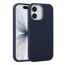 Apple iPhone 16 Uyumlu Kılıf M-Safe Şarj Özellikli Kumaş Tasarımlı Zore Miami Sert PC Kapak