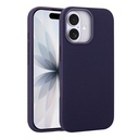 Apple iPhone 16 Uyumlu Kılıf M-Safe Şarj Özellikli Kumaş Tasarımlı Zore Miami Sert PC Kapak