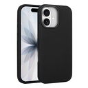 Apple iPhone 17 Uyumlu Kılıf M-Safe Şarj Özellikli Kumaş Tasarımlı Zore Miami Sert PC Kapak