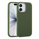 Apple iPhone 17 Uyumlu Kılıf M-Safe Şarj Özellikli Kumaş Tasarımlı Zore Miami Sert PC Kapak