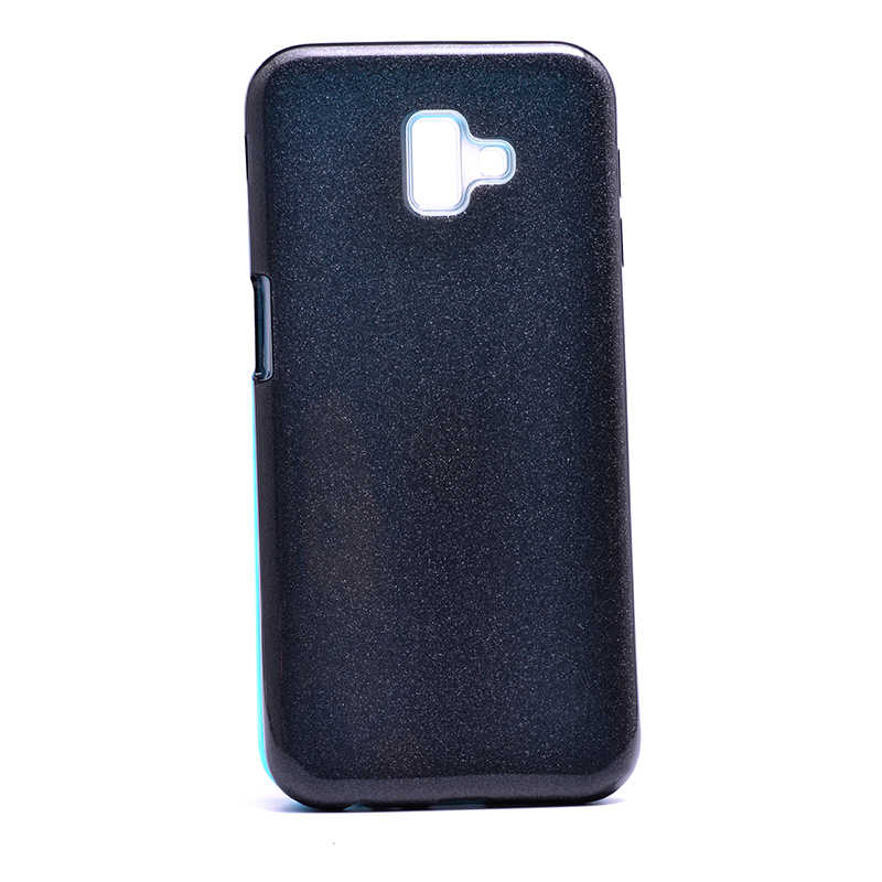 [RNZ-TA15656] Samsung Galaxy J6 Plus Uyumlu Kılıf Zore Shining Silikon (Siyah)