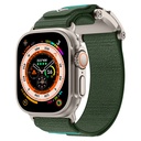 Apple Watch 7 45mm Uyumlu Zore KRD-154 Naylon Kumaş Hasır Örgülü Kordon
