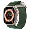 Apple Watch 7 45mm Uyumlu Zore KRD-154 Naylon Kumaş Hasır Örgülü Kordon