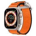 Apple Watch 7 45mm Uyumlu Zore KRD-154 Naylon Kumaş Hasır Örgülü Kordon