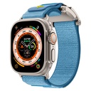Apple Watch 7 45mm Uyumlu Zore KRD-154 Naylon Kumaş Hasır Örgülü Kordon