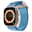 Apple Watch 7 45mm Uyumlu Zore KRD-154 Naylon Kumaş Hasır Örgülü Kordon
