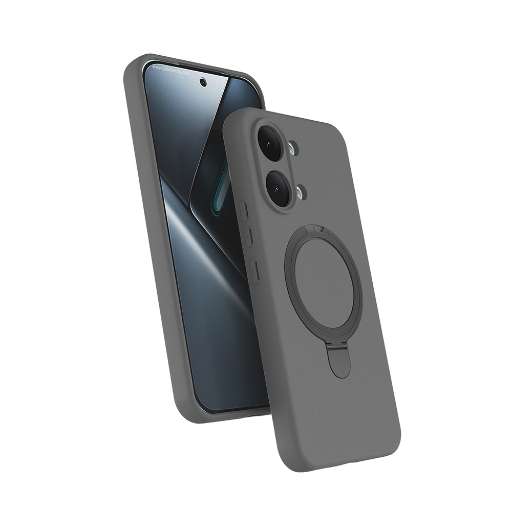 Xiaomi Poco X8 Pro Max Uyumlu Kılıf M-safe Şarj Özellikli Standlı Zore Samara Kapak