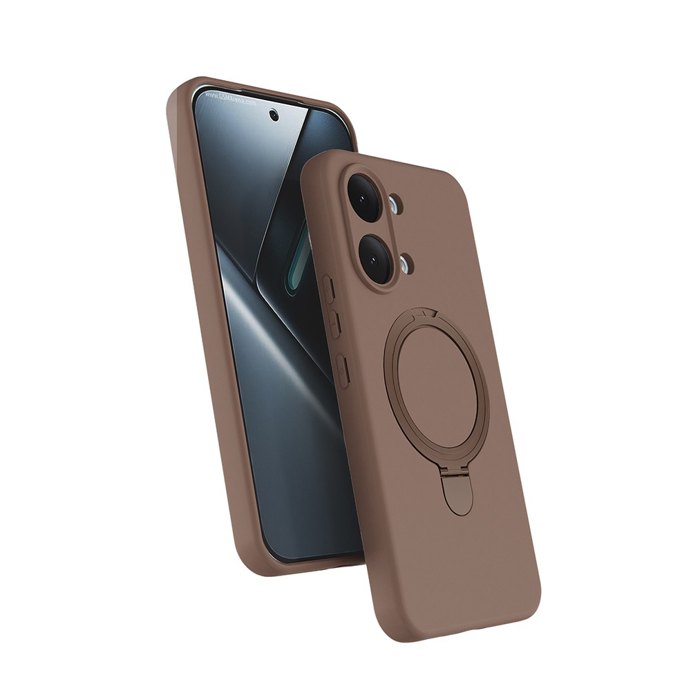 Xiaomi Poco X8 Pro Max Uyumlu Kılıf M-safe Şarj Özellikli Standlı Zore Samara Kapak
