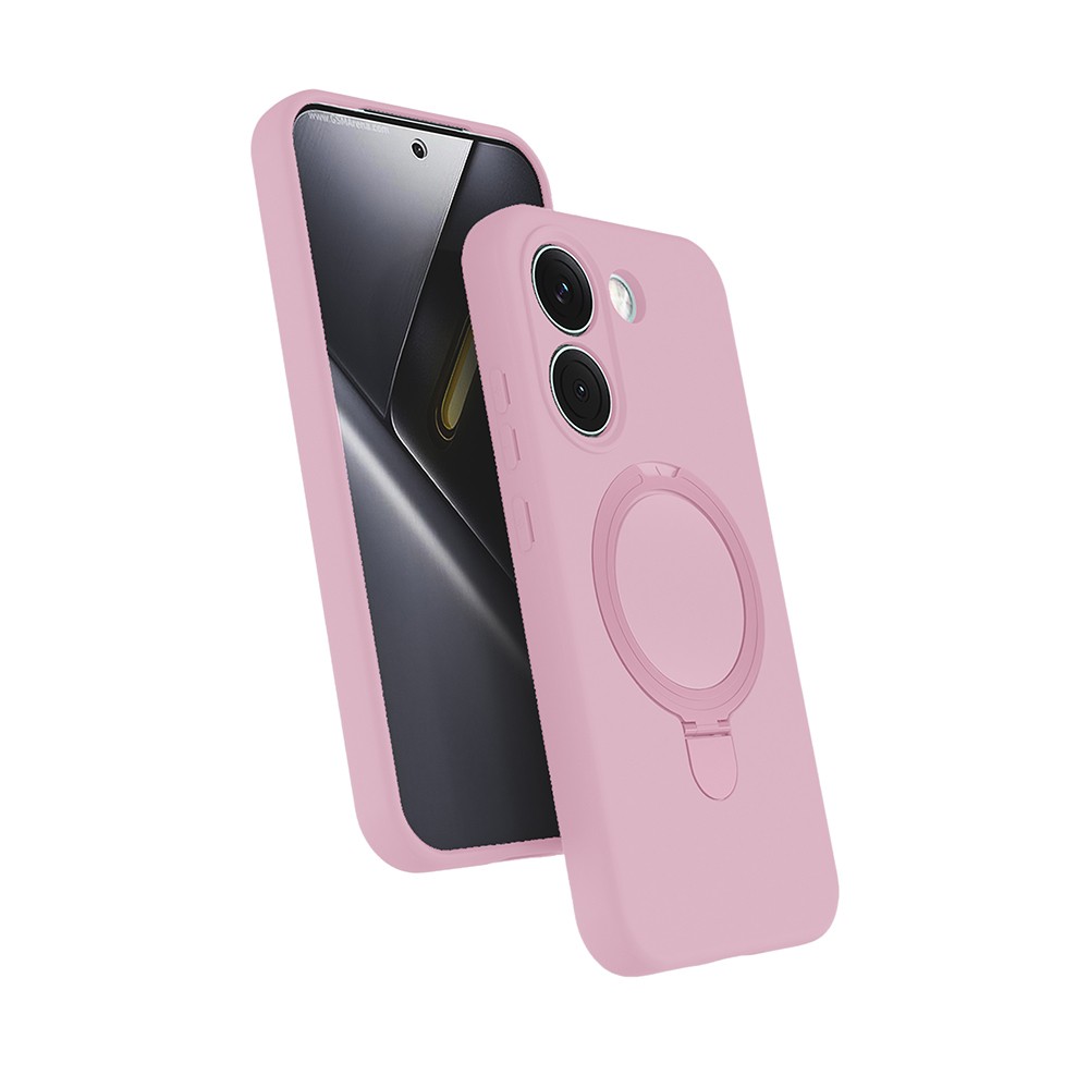 Xiaomi Poco X8 Pro Uyumlu Kılıf M-safe Şarj Özellikli Standlı Zore Samara Kapak