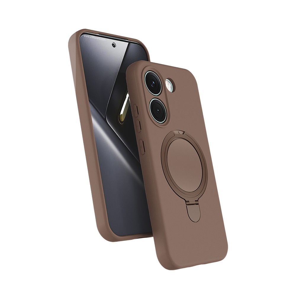 Xiaomi Poco X8 Pro Uyumlu Kılıf M-safe Şarj Özellikli Standlı Zore Samara Kapak