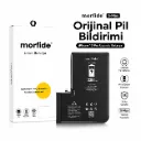 Apple iPhone 13 Pro Uyumlu Batarya 3300 mAh Orijinal Pil Bildirimi Pil Sağlığını Gösterir 15 Ay Garanti S-Max