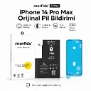 Apple iPhone 14 Pro Max Uyumlu Batarya 4750 mAh Orijinal Pil Bildirimi Pil Sağlığını Gösterir 15 Ay Garanti S-Max