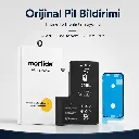 Apple iPhone 15 Pro Uyumlu Batarya 3400 mAh Orijinal Pil Bildirimi Pil Sağlığını Gösterir 15 Ay Garanti S-Max