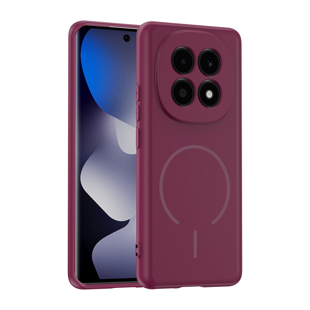 Xiaomi Redmi Note 15 4G Uyumlu Kılıf M-safe Şarj Özellikli Zore Meta Kapak