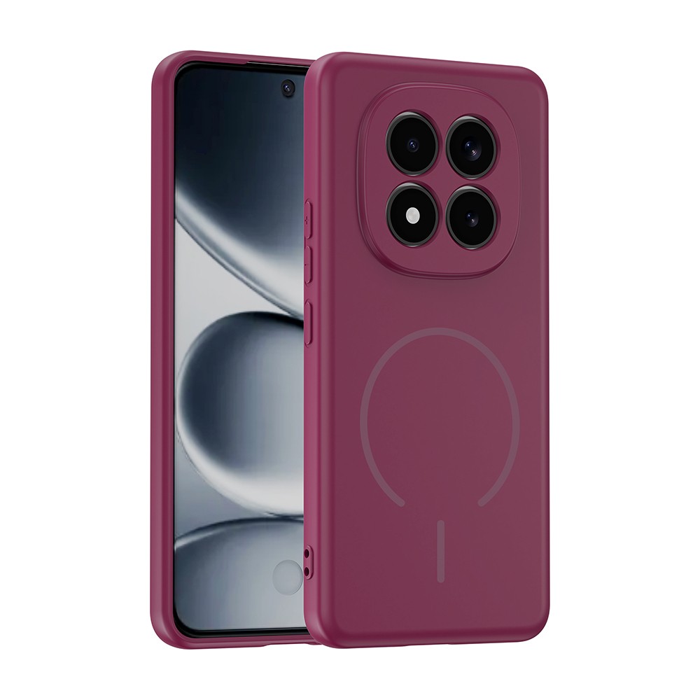 Xiaomi Redmi Note 15 Pro Uyumlu Kılıf M-safe Şarj Özellikli Zore Meta Kapak