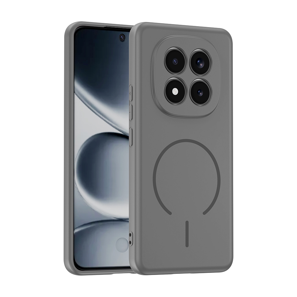 Xiaomi Redmi Note 15 Pro Plus Uyumlu Kılıf M-safe Şarj Özellikli Zore Meta Kapak