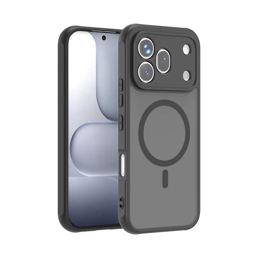 [RNZ-TA133357] Honor 600 Pro 5G Uyumlu Kılıf M-Safe Şarj Özellikli Kamera Korumalı Zore Lunex Kapak